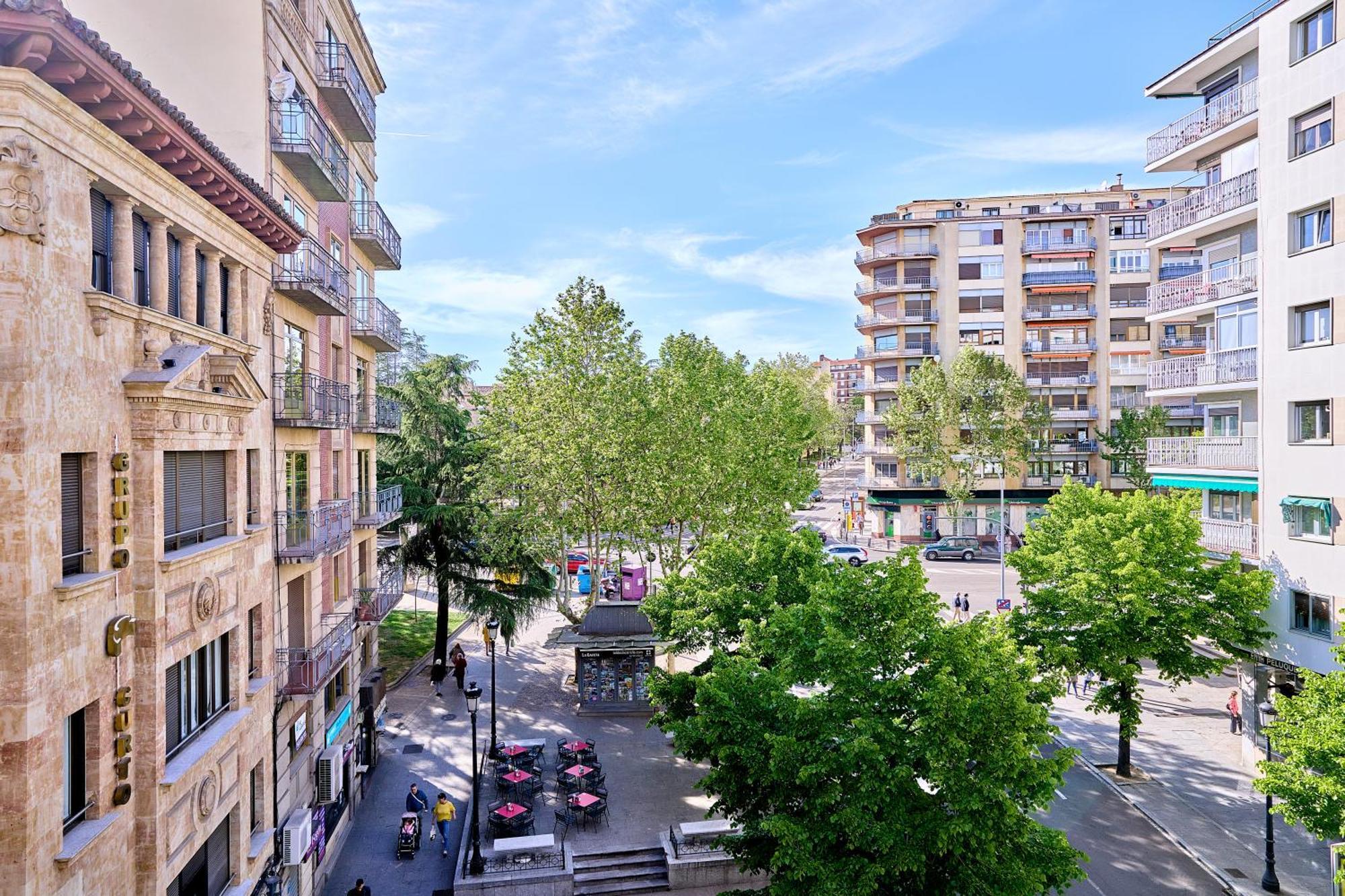 Апартаменты Alojamiento Plaza La Fuente Centro Саламанка Экстерьер фото